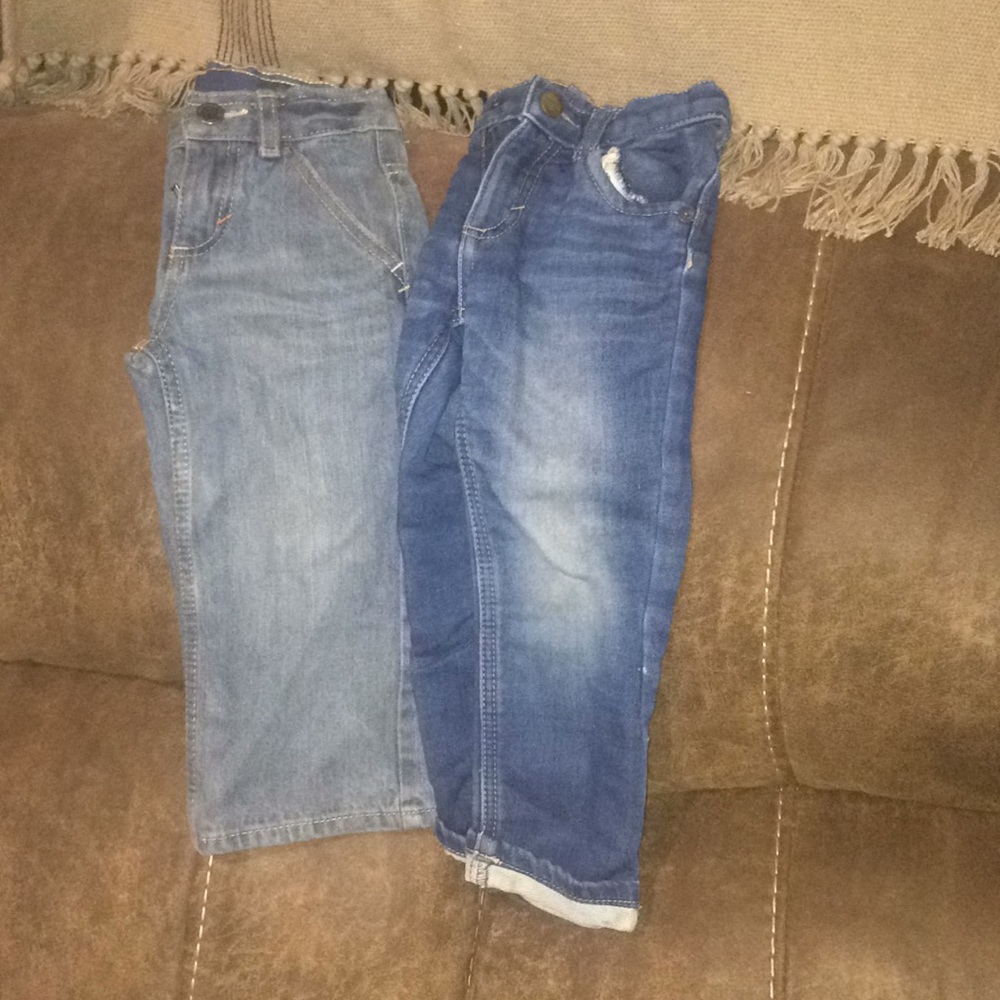 Boys 2 pair OshKosh jeans